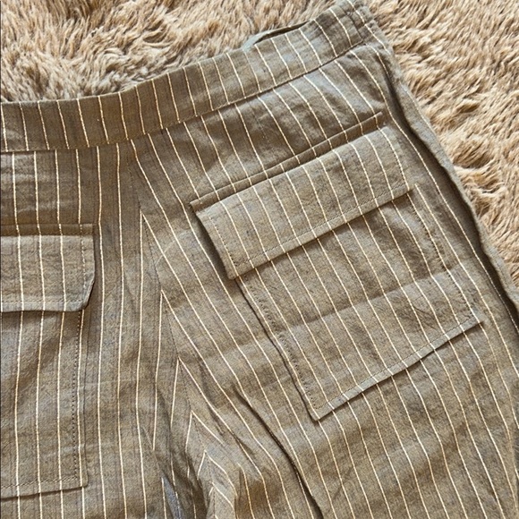 Vintage Burberry Wide Leg Lenin Trousers - Picture 15 of 15